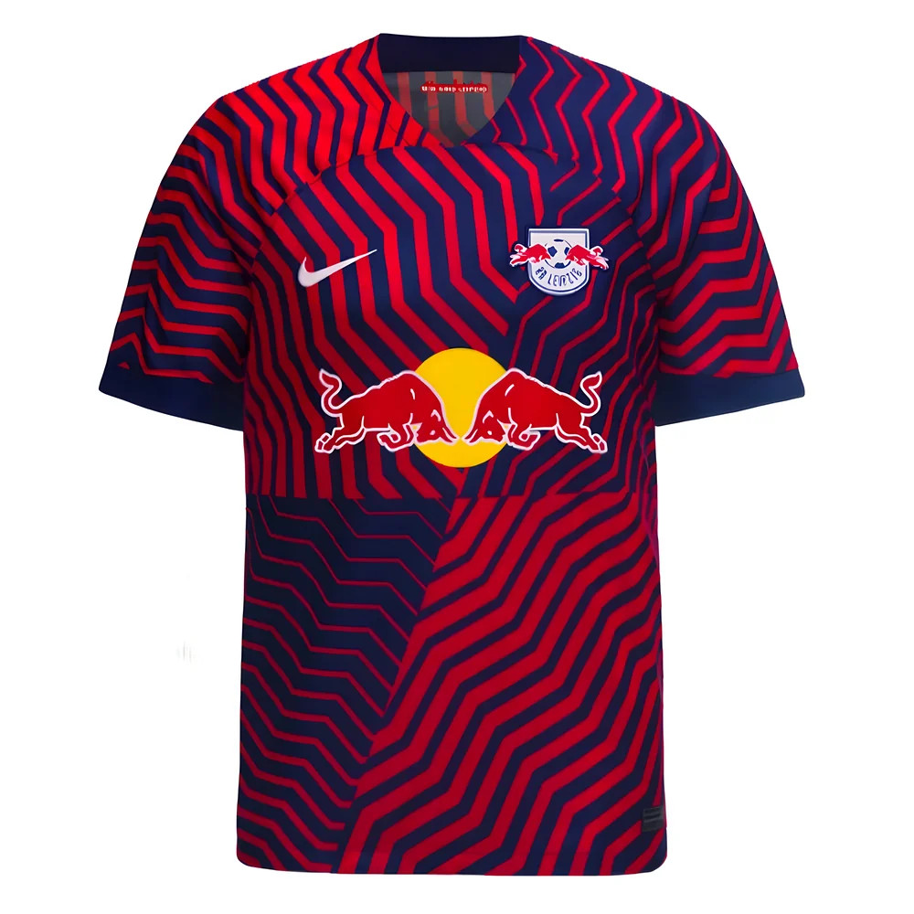 '23-'24 Bull Leipzig Away Shirt Polyester Made By: Nike Men's Red Large