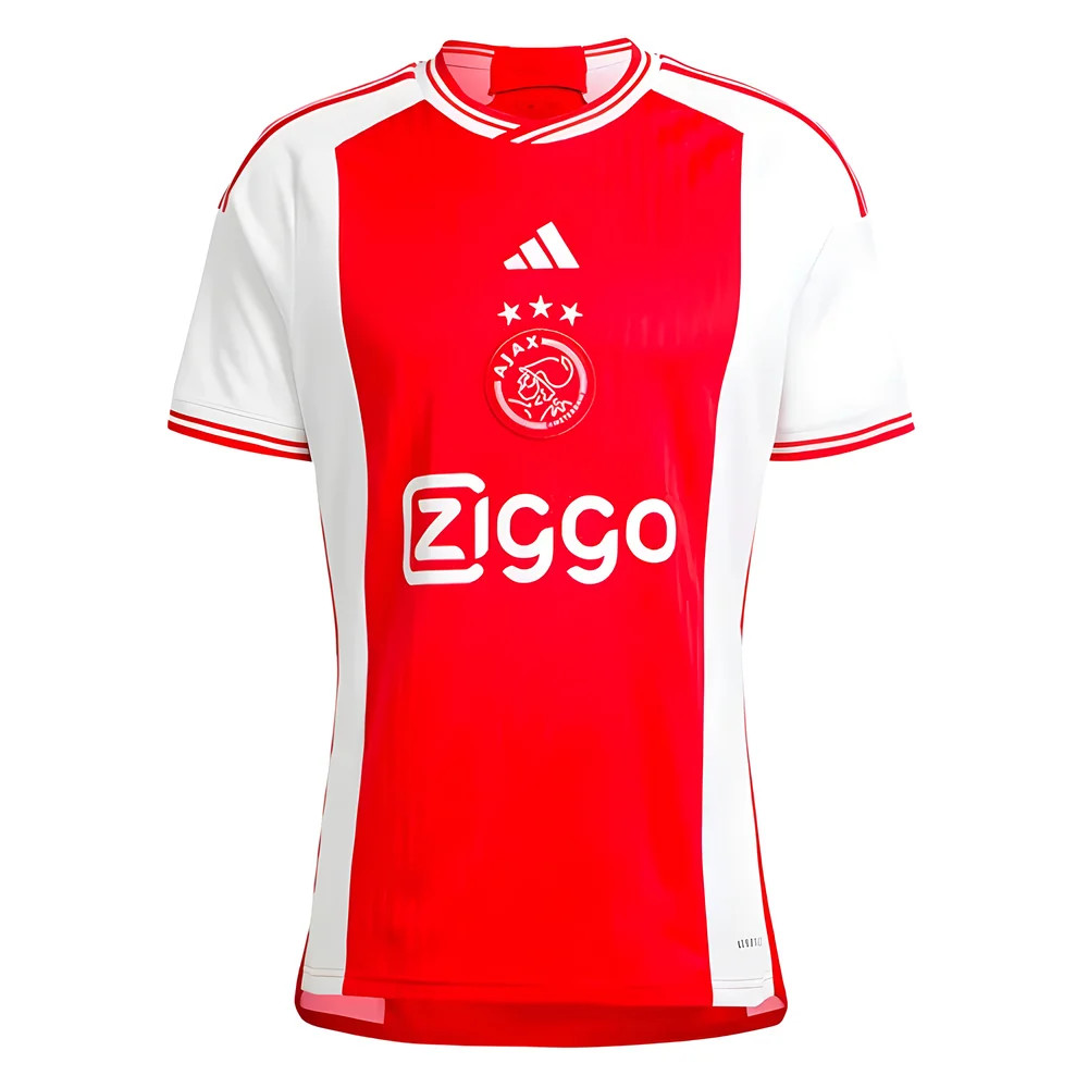 '23-'24 Ajax Home Shirt Polyester Made By: Adidas Men's Red Large