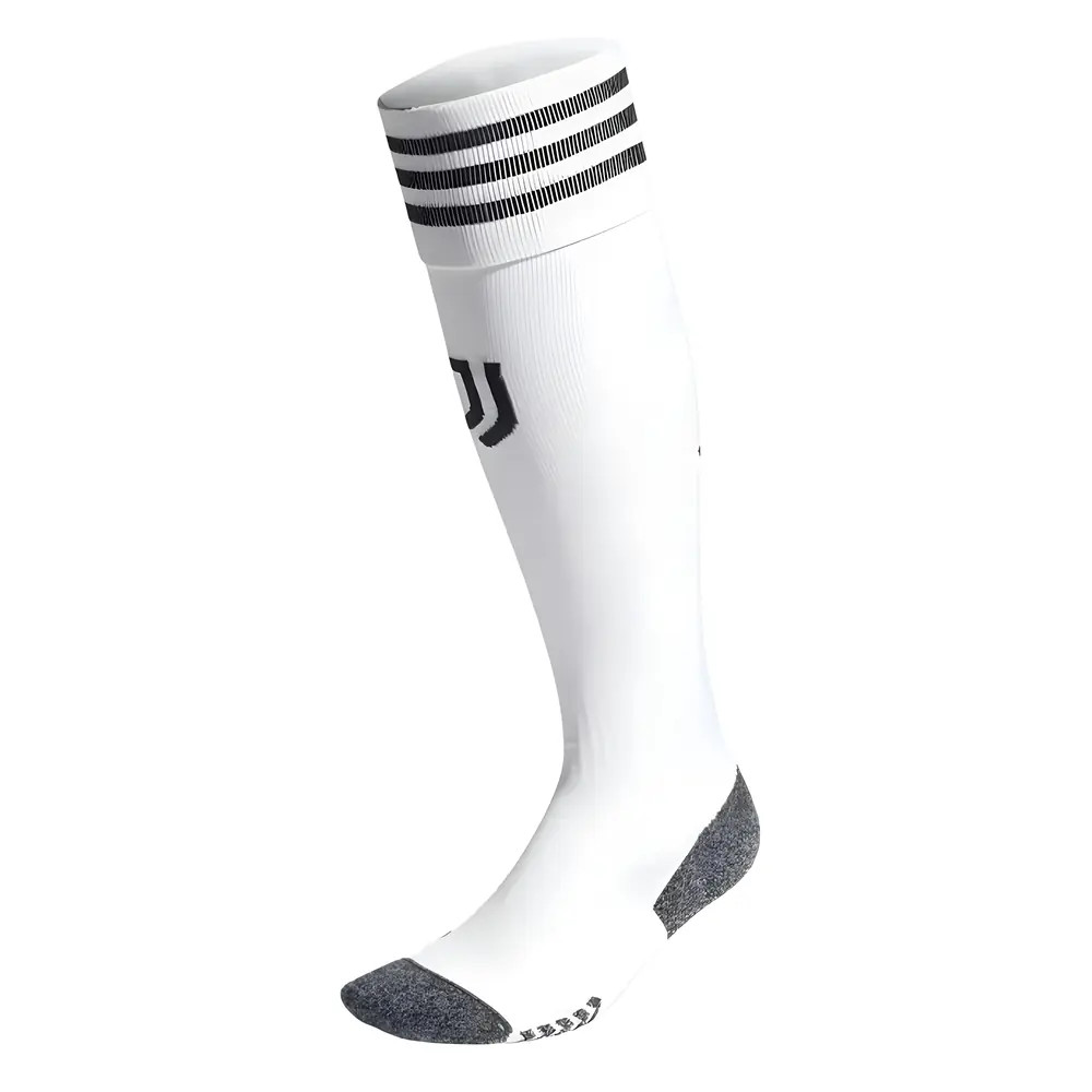 '23-'24 Juventus Away Socks (White) Adults Polyester Made By: Adidas Unisex White Large