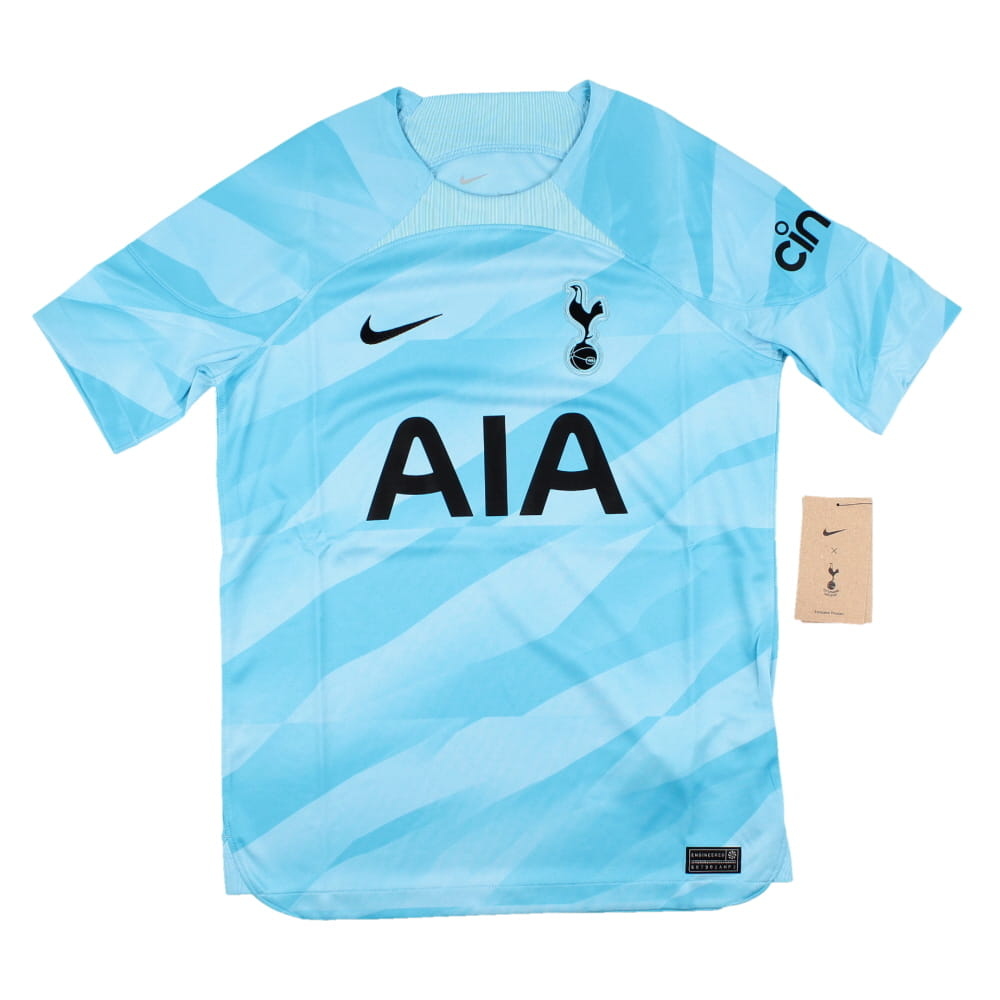 2023 2024 Tottenham Home Goalkeeper Shirt Blue Kids DX2774 400 Uksoccershop