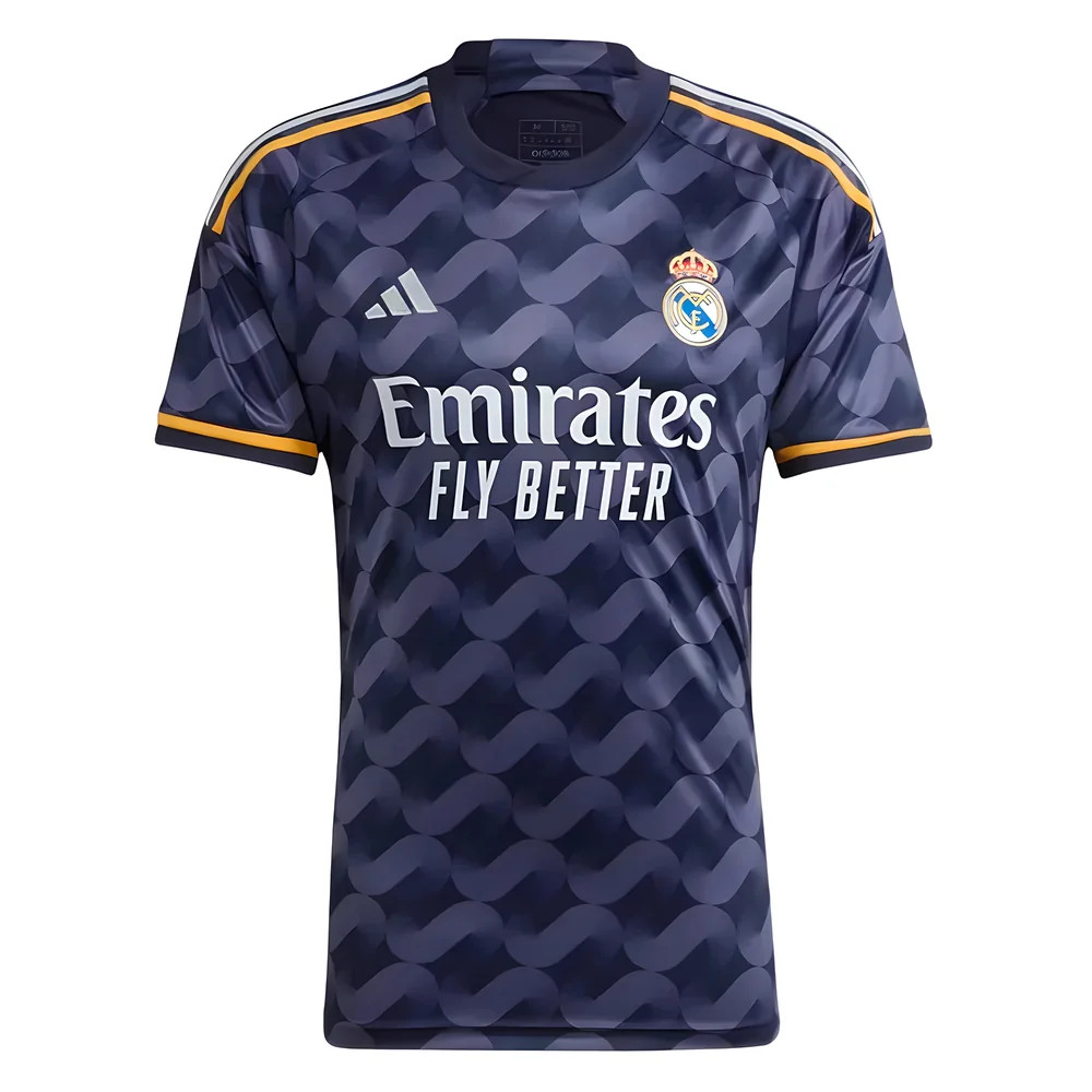 '23-'24 Real Madrid Away Shirt Polyester Made By: Adidas Men's Navy Xxl