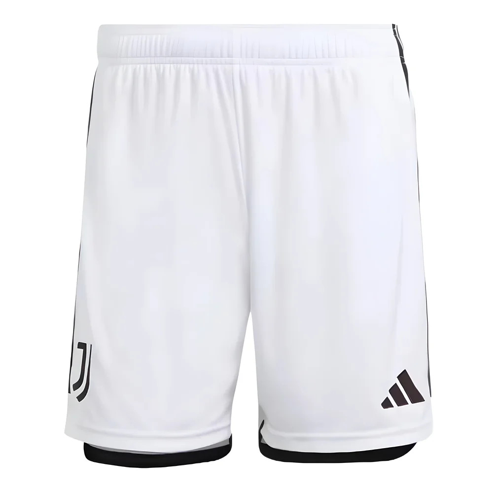 '23-'24 Juventus Away Shorts (White) Polyester Made By: Adidas Men's White Xxl