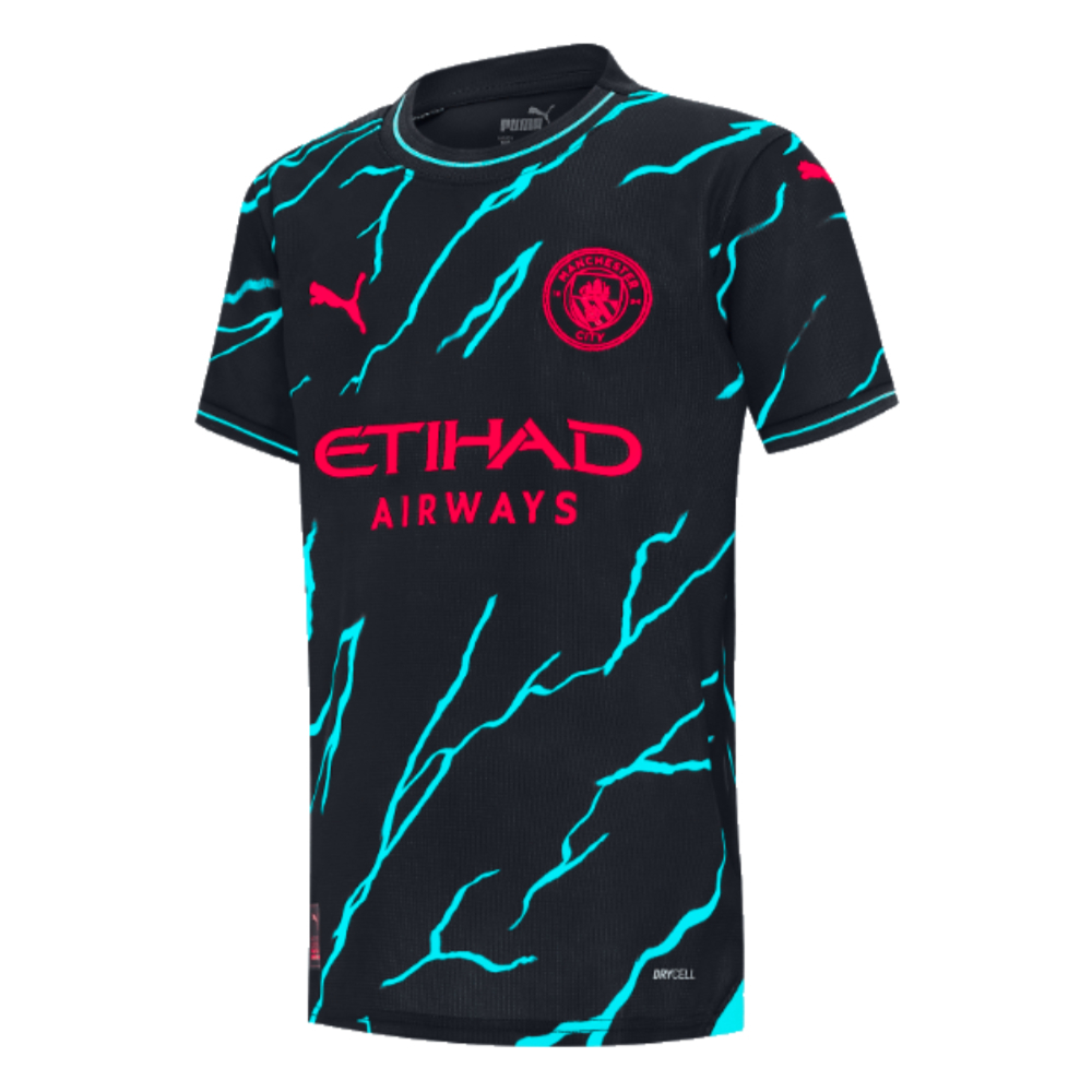 Man City 3rd Kit  New Man City Third Shirt – UKSoccershop