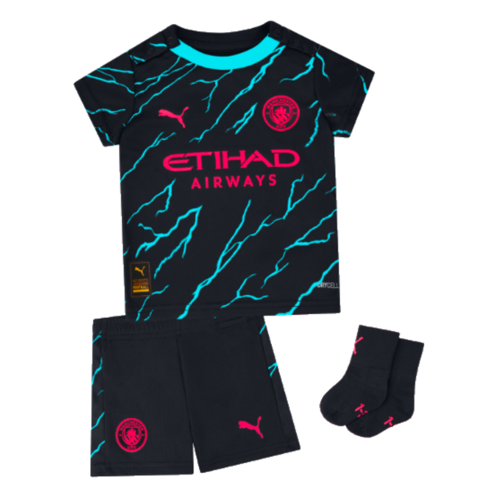 Man City 3rd Kit  New Man City Third Shirt – UKSoccershop