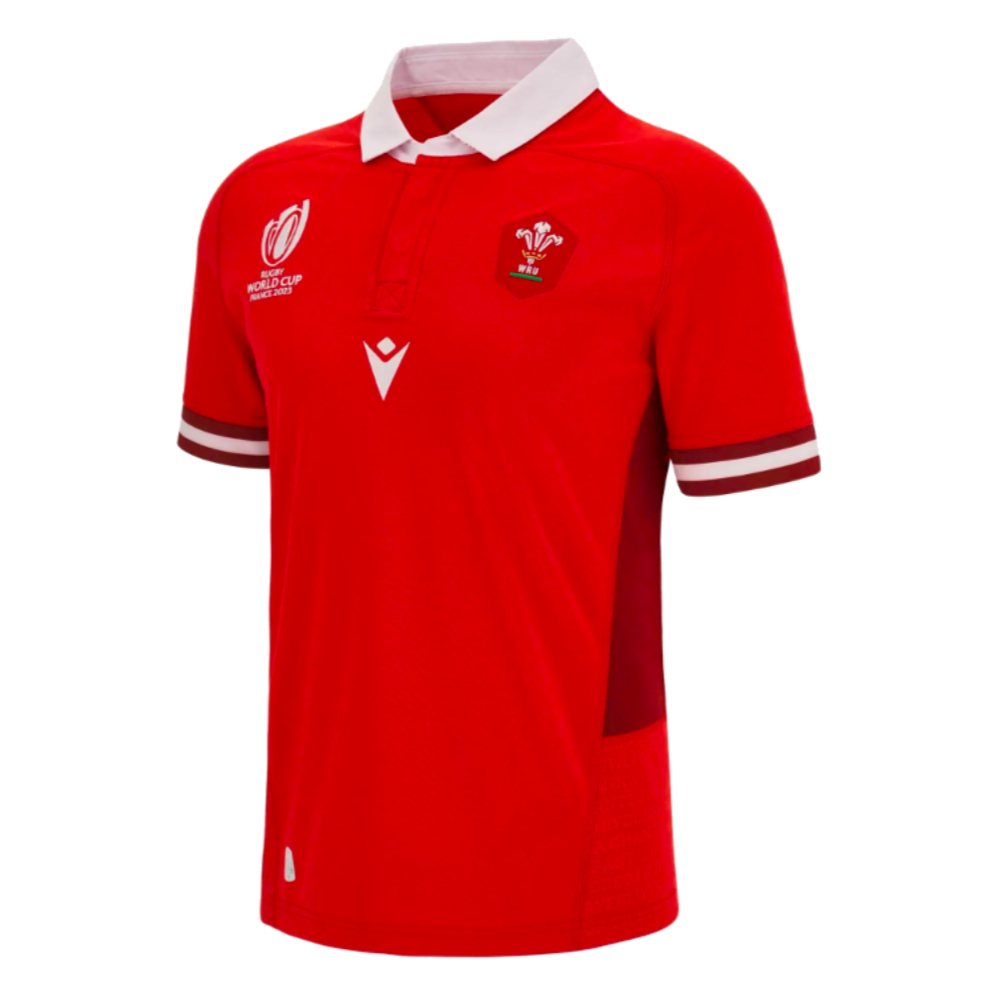 Wales RWC 2023 Welsh Home Rugby Shirt [58569046] Uksoccershop