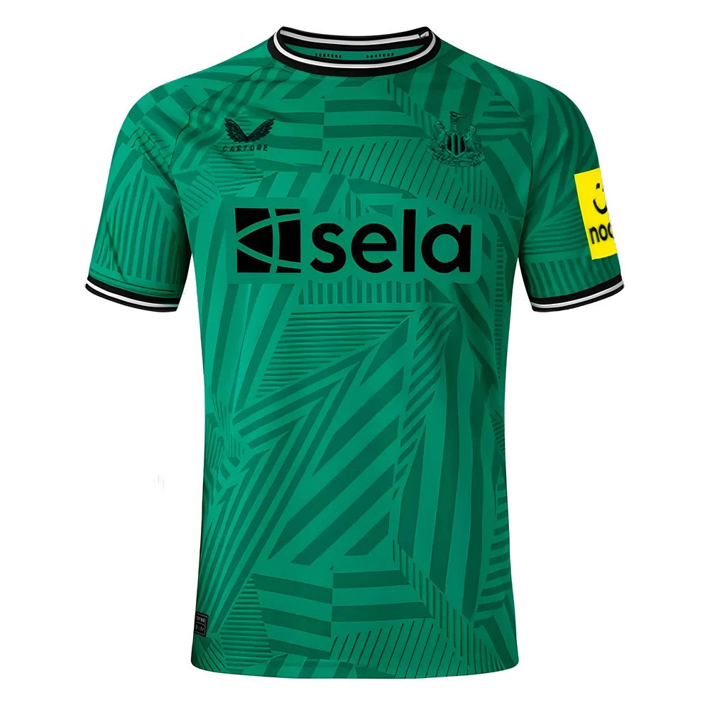 '23-'24 Newcastle United Away Shirt Polyester Made By: Castore Men's Green Extra Large