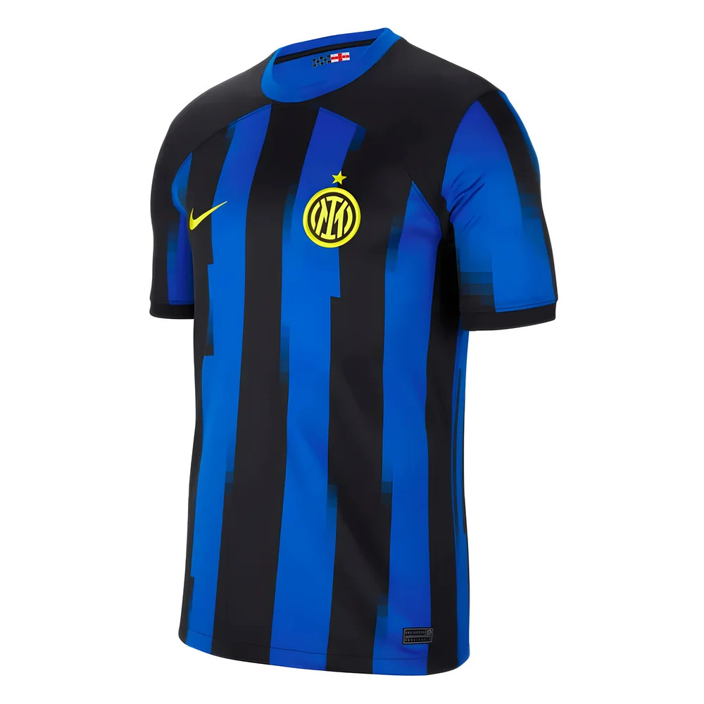 '23-'24 Inter Milan Home Shirt Polyester Made By: Nike Men's Blue Large