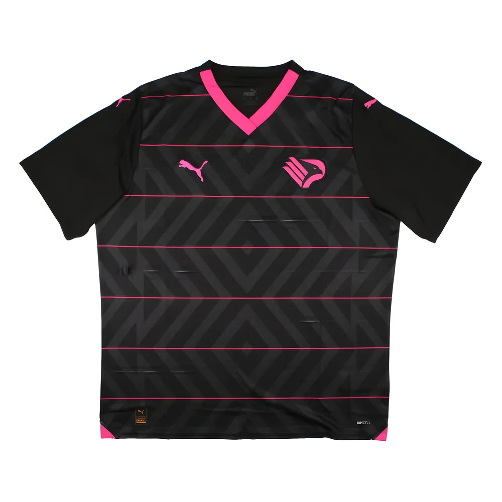 '23-'24 Palermo Away Shirt Polyester Made By: Puma Men's Black Medium