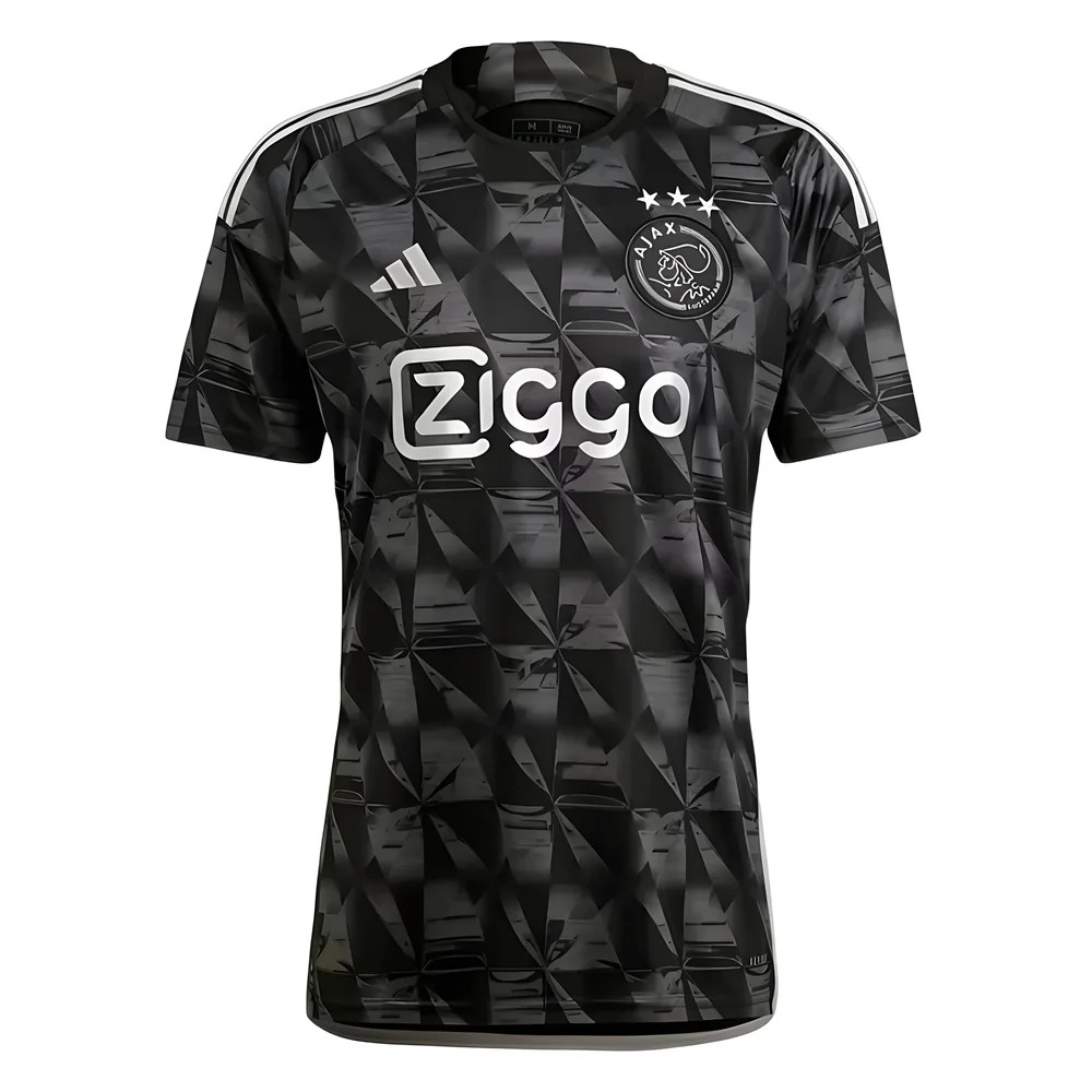 '23-'24 Ajax Third Shirt Polyester Made By: Adidas Men's Black Xxl