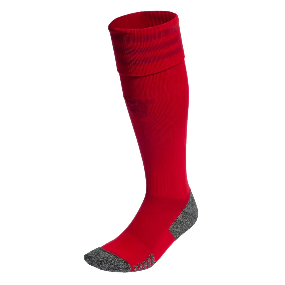 '23-'24 Man Utd Third Socks (Active ) Adults Polyester Manchester United Made By: Adidas Unisex Maroon Large