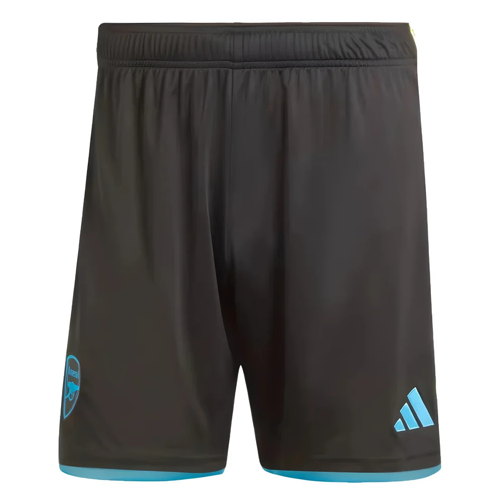 '23-'24 Arsenal Away Shorts (Black) Polyester Made By: Adidas Men's Black Xxl