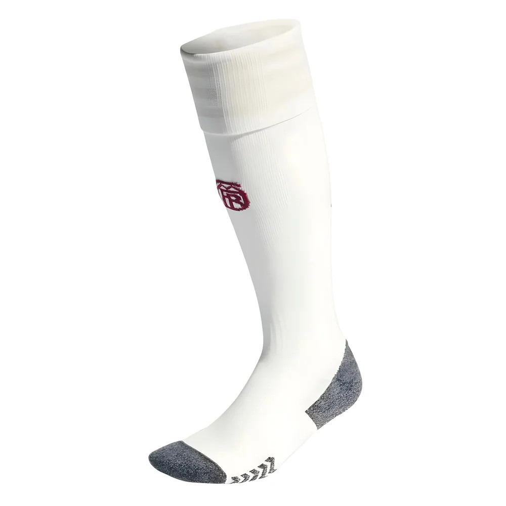 '23-'24 Bayern Munich Third Socks (White) Adults Polyester Made By: Adidas Unisex White Medium