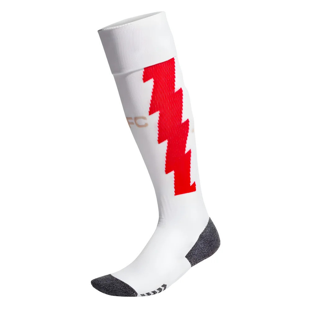 '23-'24 Arsenal Home Socks (White) Adults Polyester Made By: Adidas Unisex White Medium