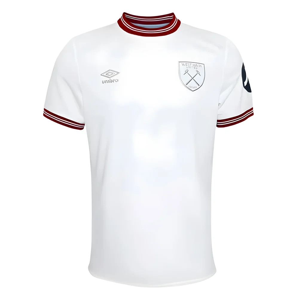 Umbro (Mb) 2023-2024 West Ham United Away Shirt (Kids) - Image 2