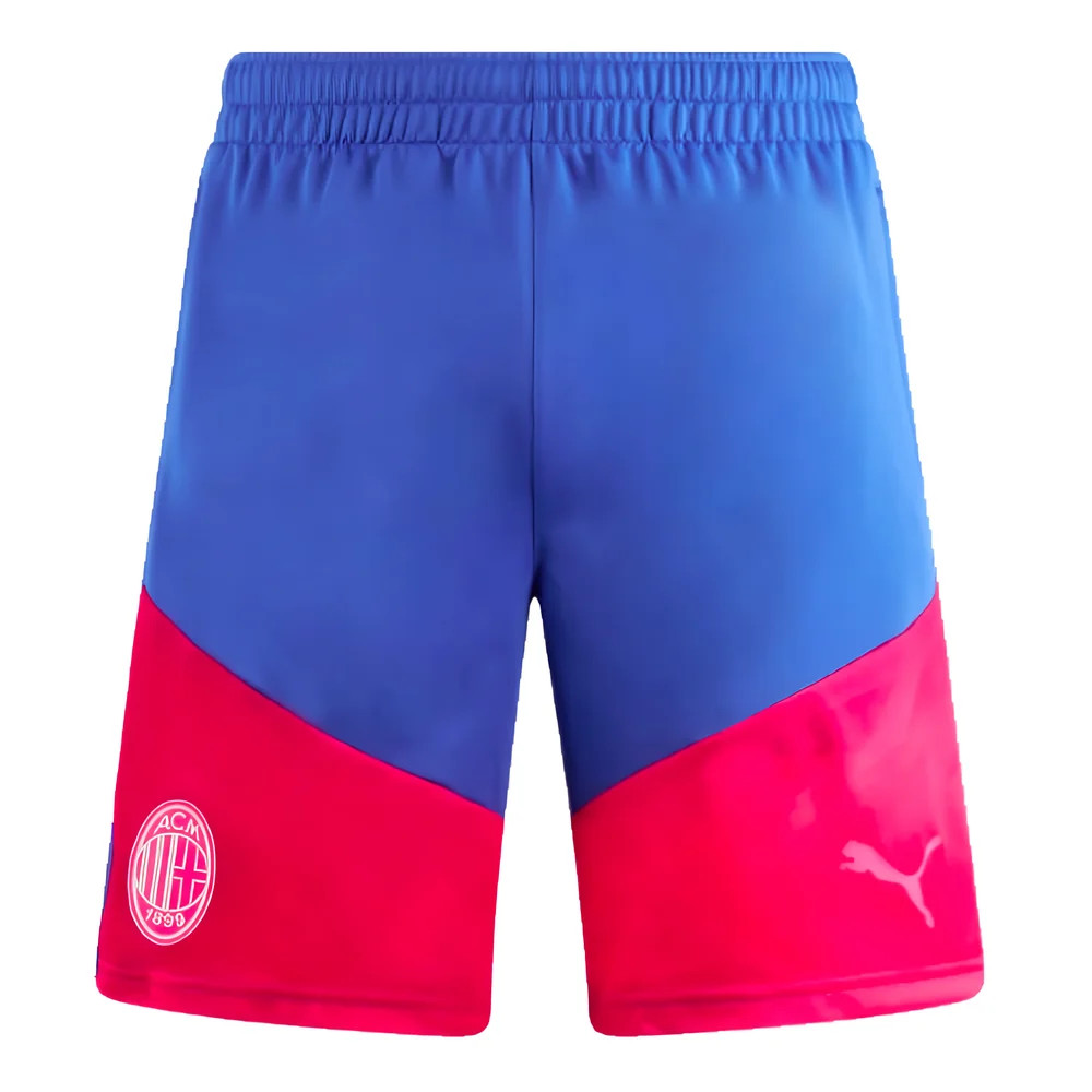 '23-'24 Ac Milan Training Shorts (Royal Sapphire) Polyester Made By: Puma Men's Blue 3XL