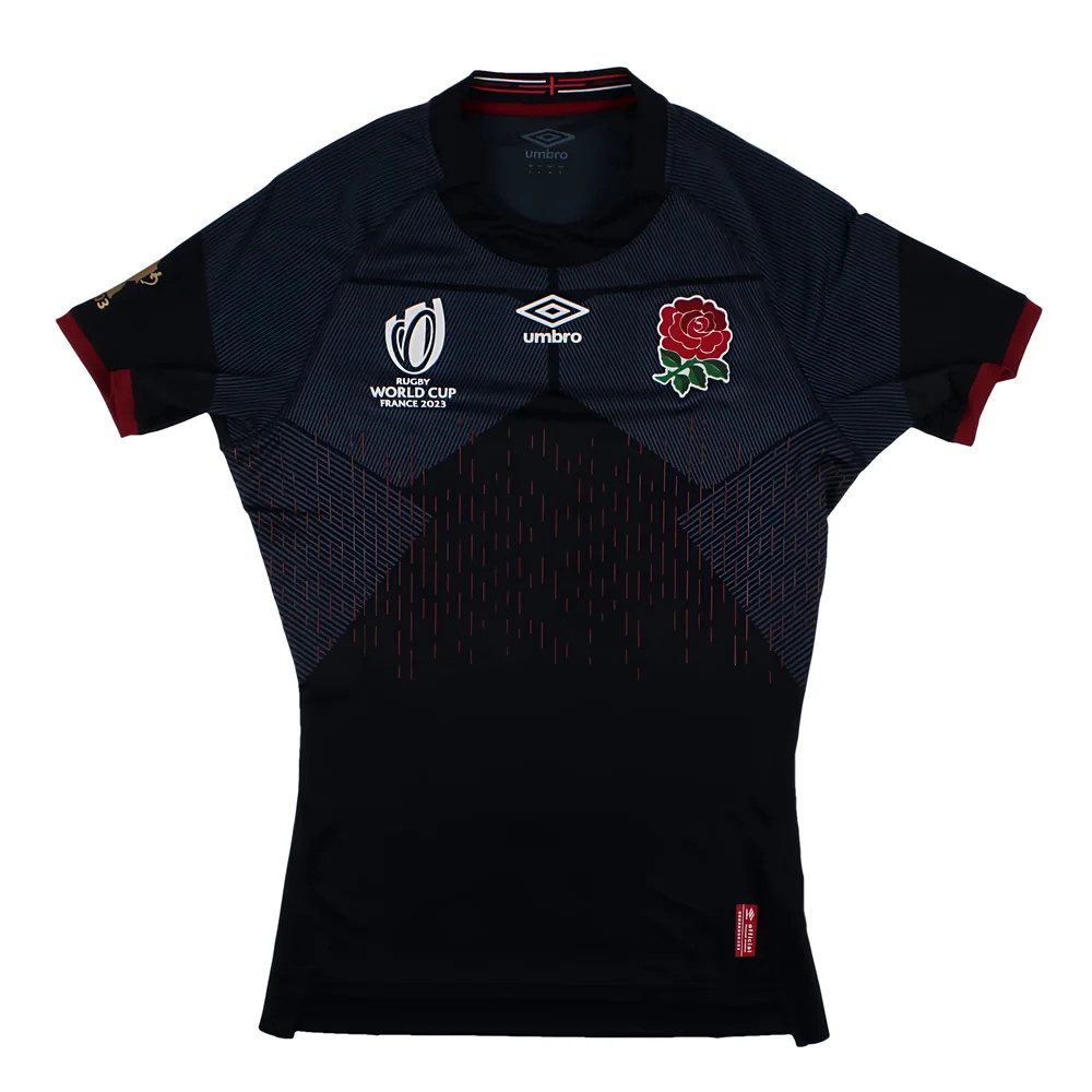 England Rwc 2023 Alternate Pro Rugby Shirt Polyester Azerbaijan Made By: Umbro Men's Navy Xxl