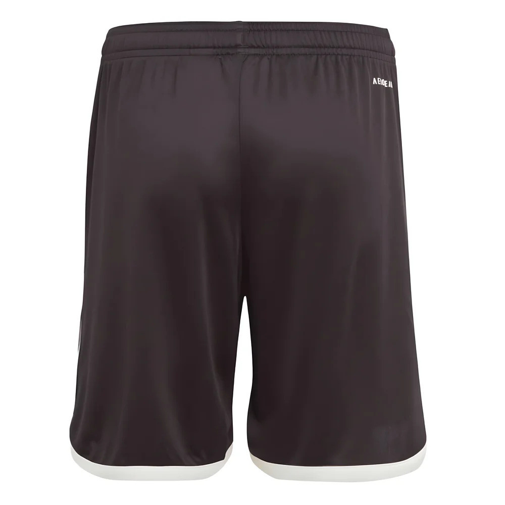 '23-'24 Man Utd Authentic Away Shorts (Black) Polyester Manchester United Made By: Adidas Men's Black Extra Small