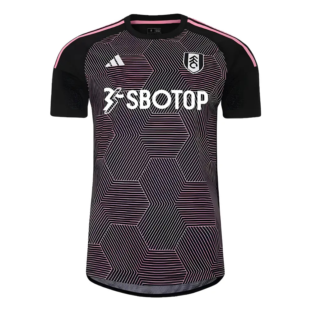 '23-'24 Fulham Third Shirt Polyester Made By: Adidas Men's Black Small