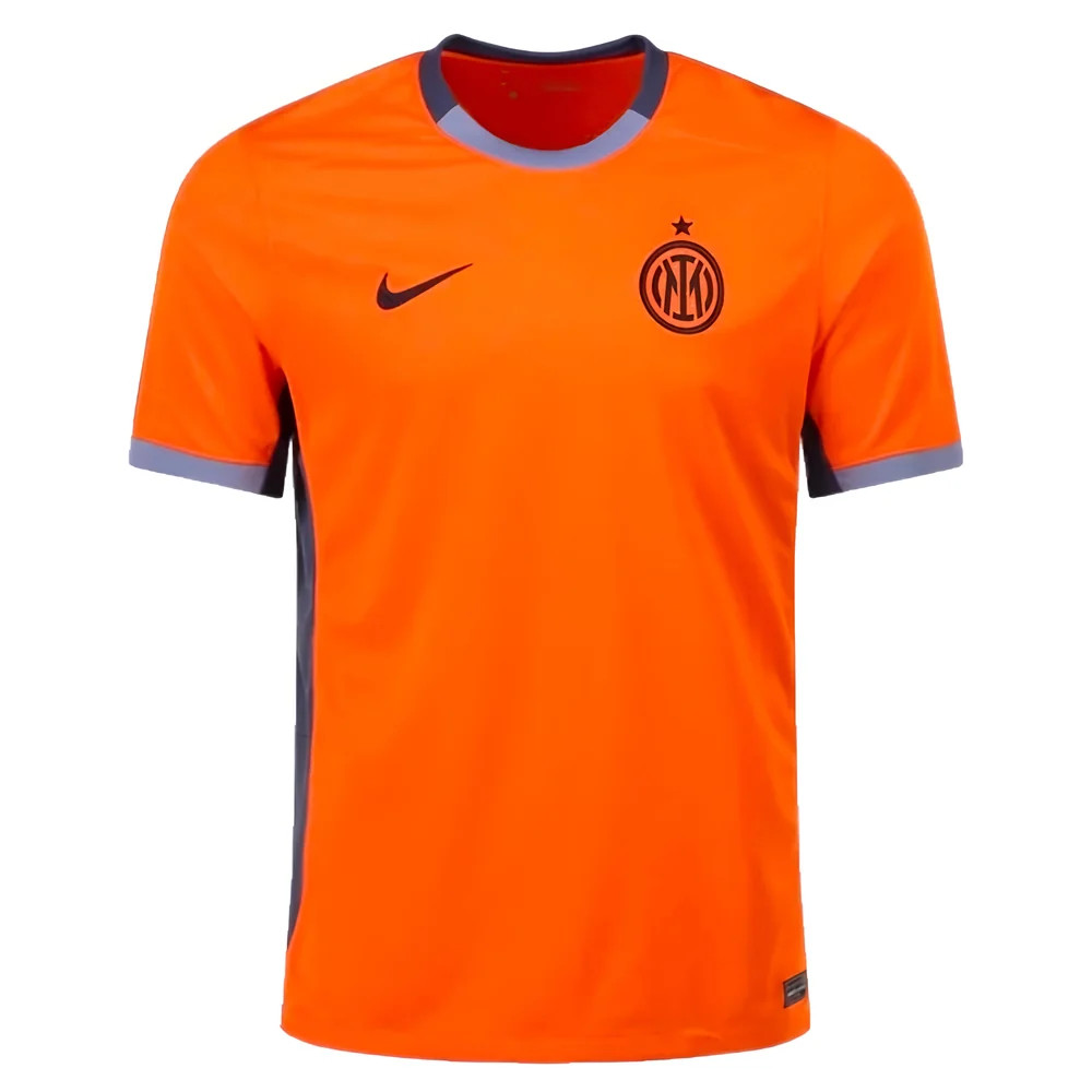 '23-'24 Inter Milan Third Shirt Polyester Made By: Nike Men's Orange Medium