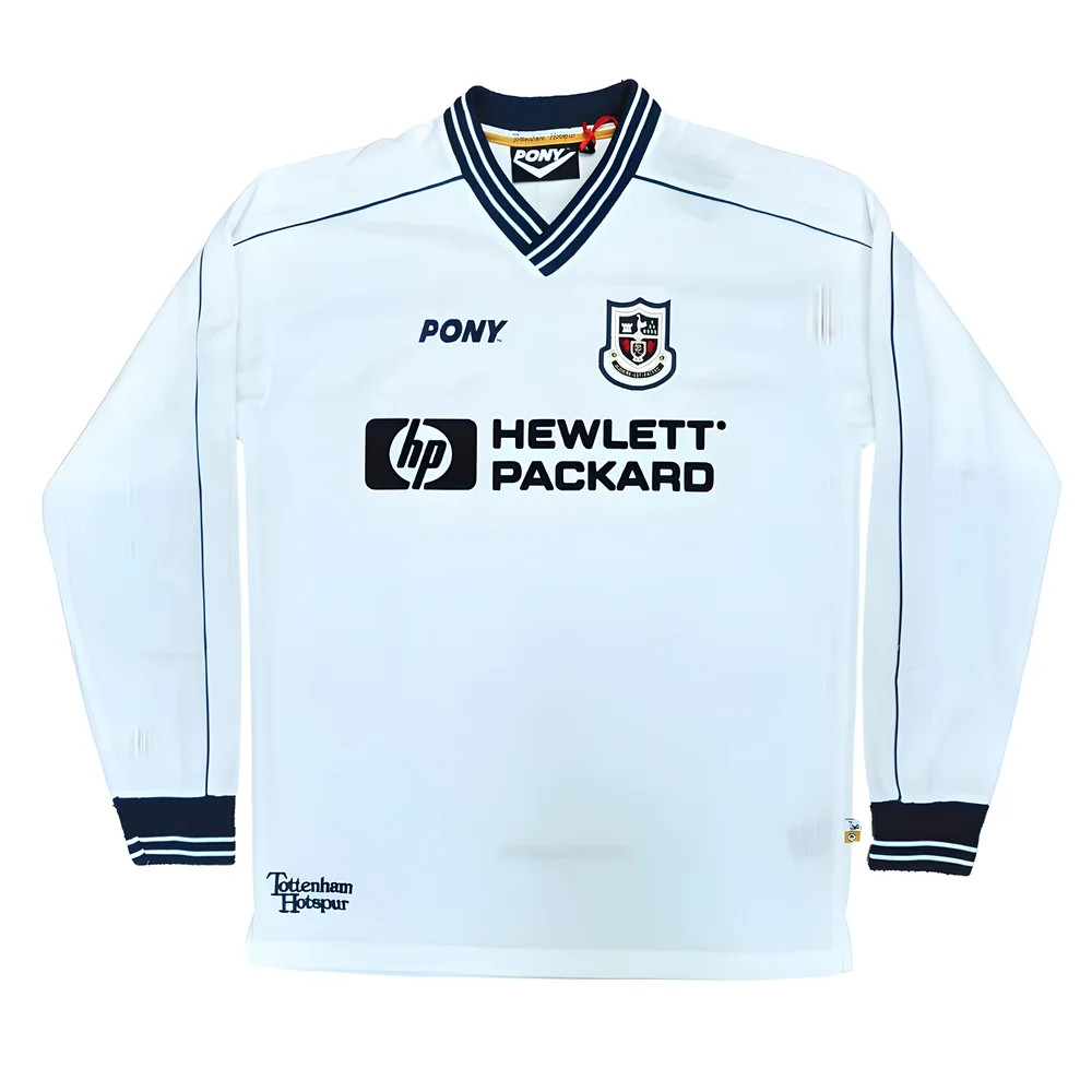 1997-1999 Tottenham Home LS Pony Retro Shirt [PNYTOT003
