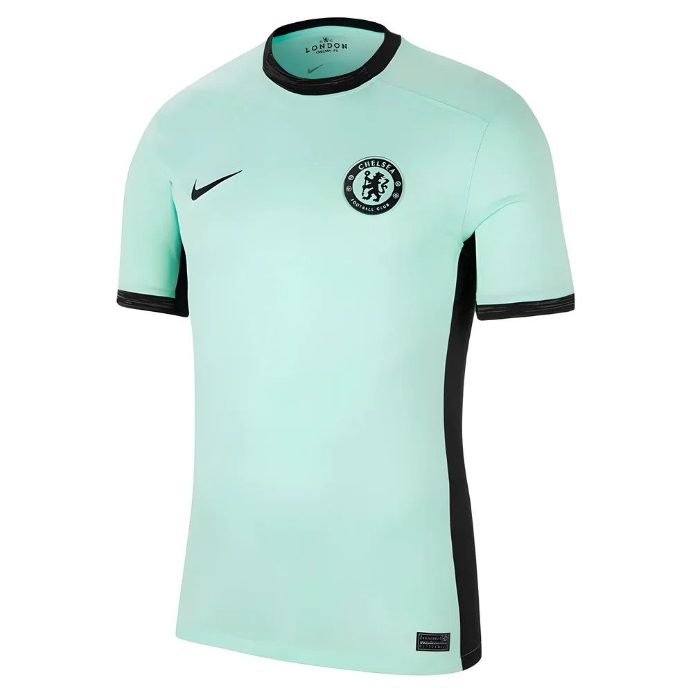 '23-'24 Chelsea Third Shirt Polyester Made By: Nike Men's Green Medium
