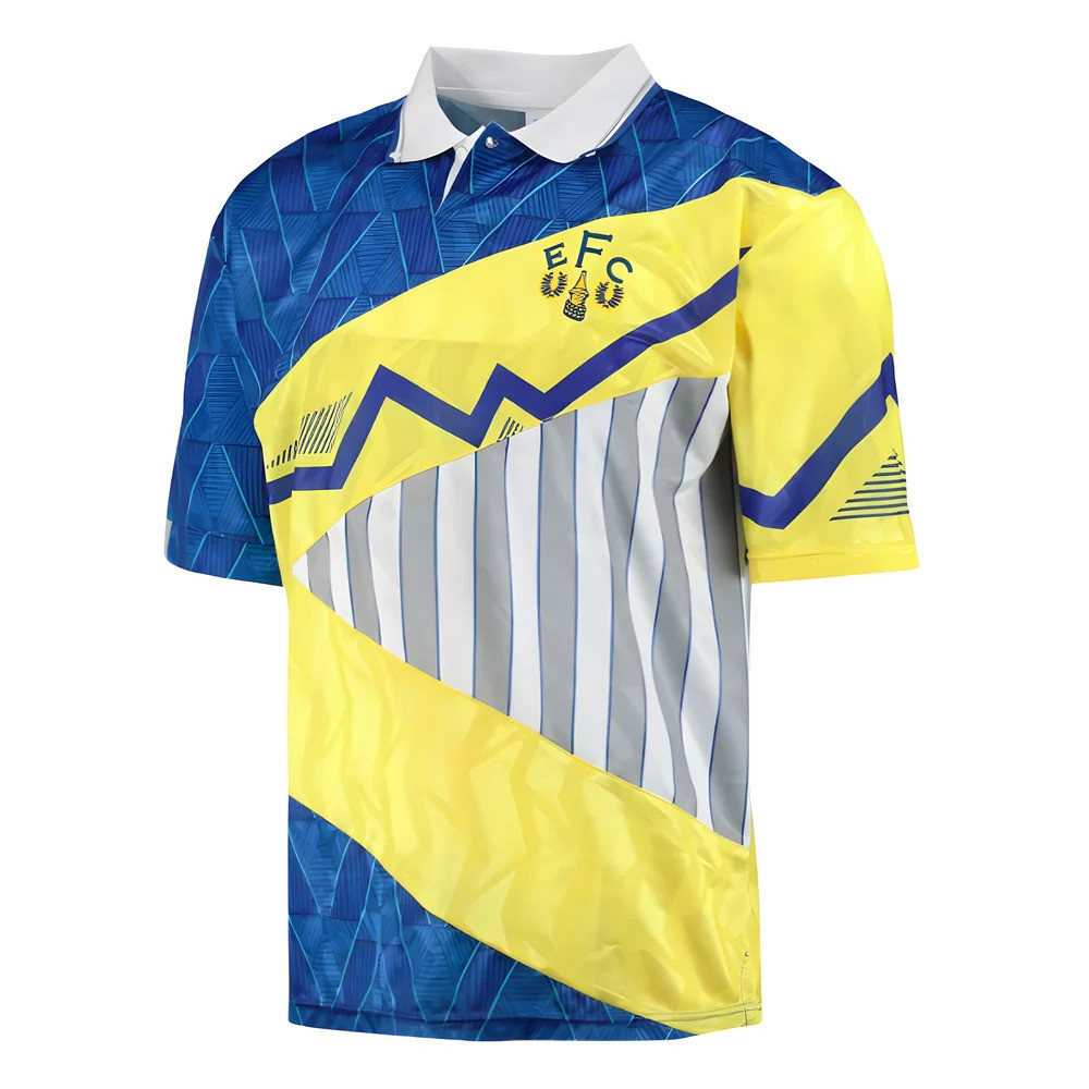 Everton 1990 Mash Up Retro Football Shirt [EVER90HMASHPYSS
