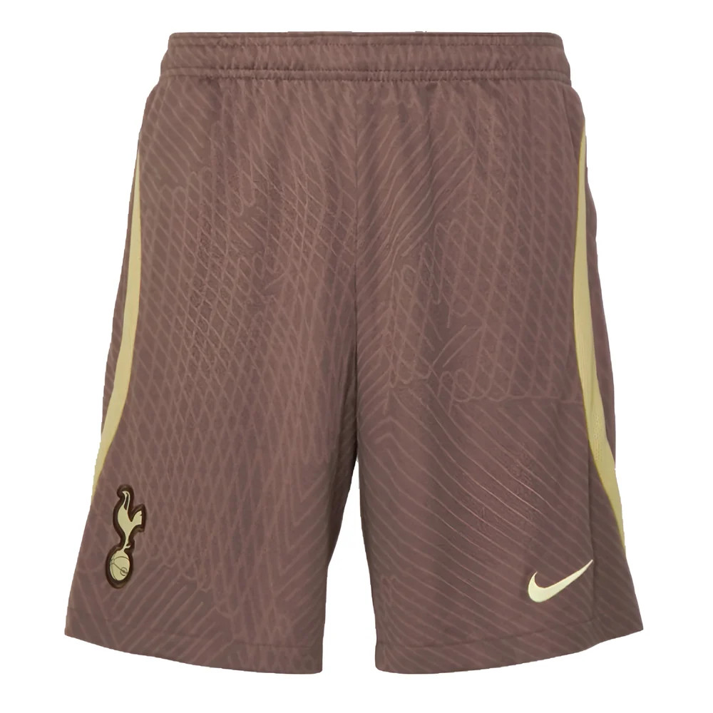 '23-'24 Tottenham Strike Training Shorts (Ironstone) - Kids Polyester Made By: Nike Unisex Kids Brown Large