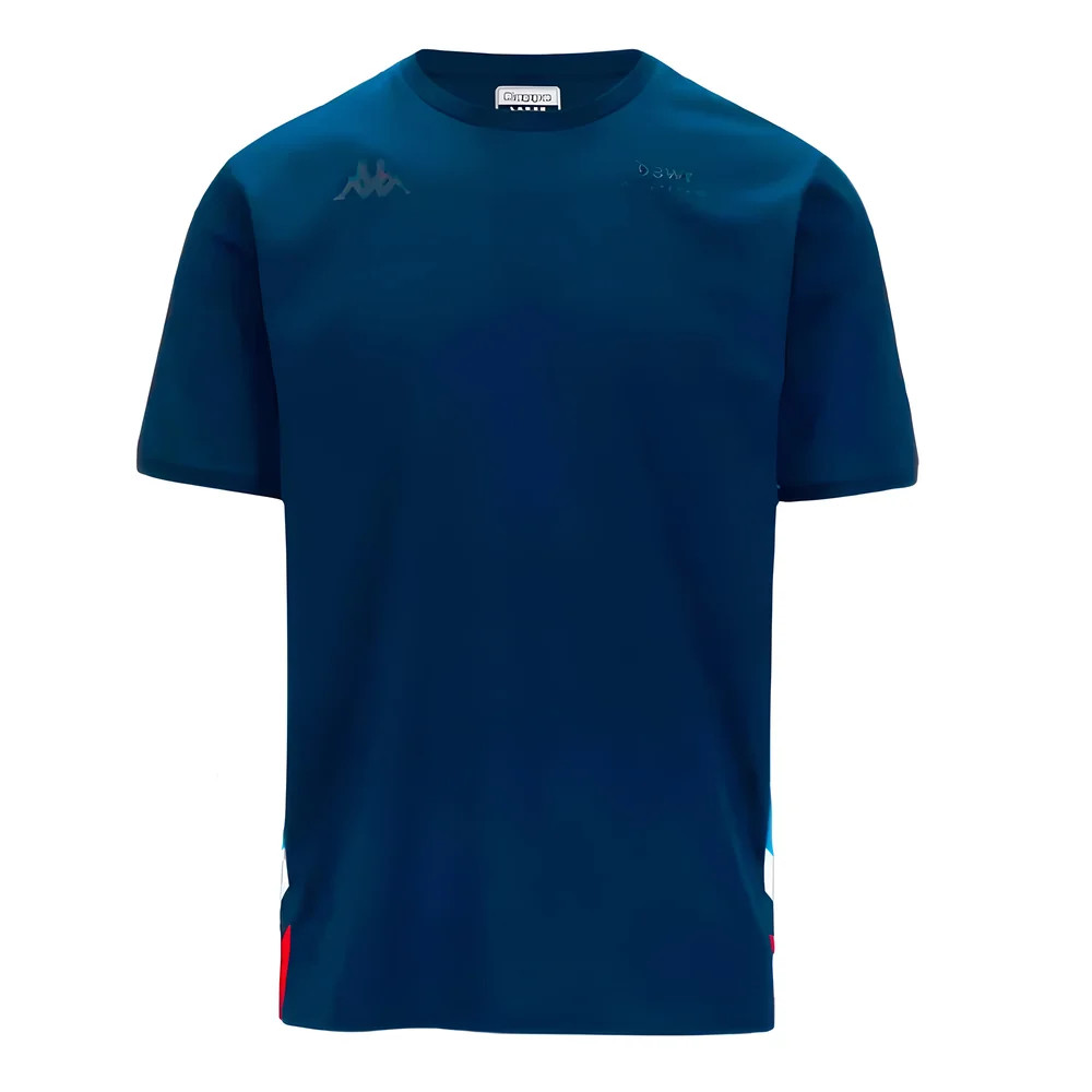 2023 Alpine Esteban Ocon T-Shirt (Navy) Polyester Made By: Kappa Men's Navy Small