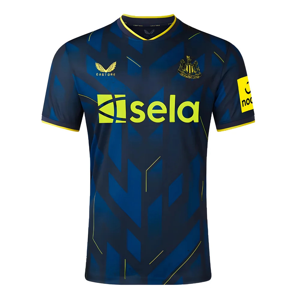 '23-'24 Newcastle Third Shirt Polyester Made By: Castore Men's Navy Medium