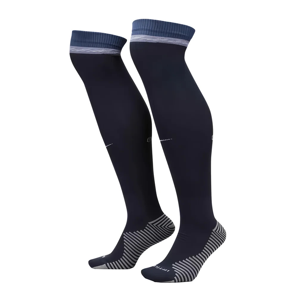 '23-'24 Tottenham Away Socks (Navy) Adults Polyester Made By: Nike Unisex Navy Extra Small