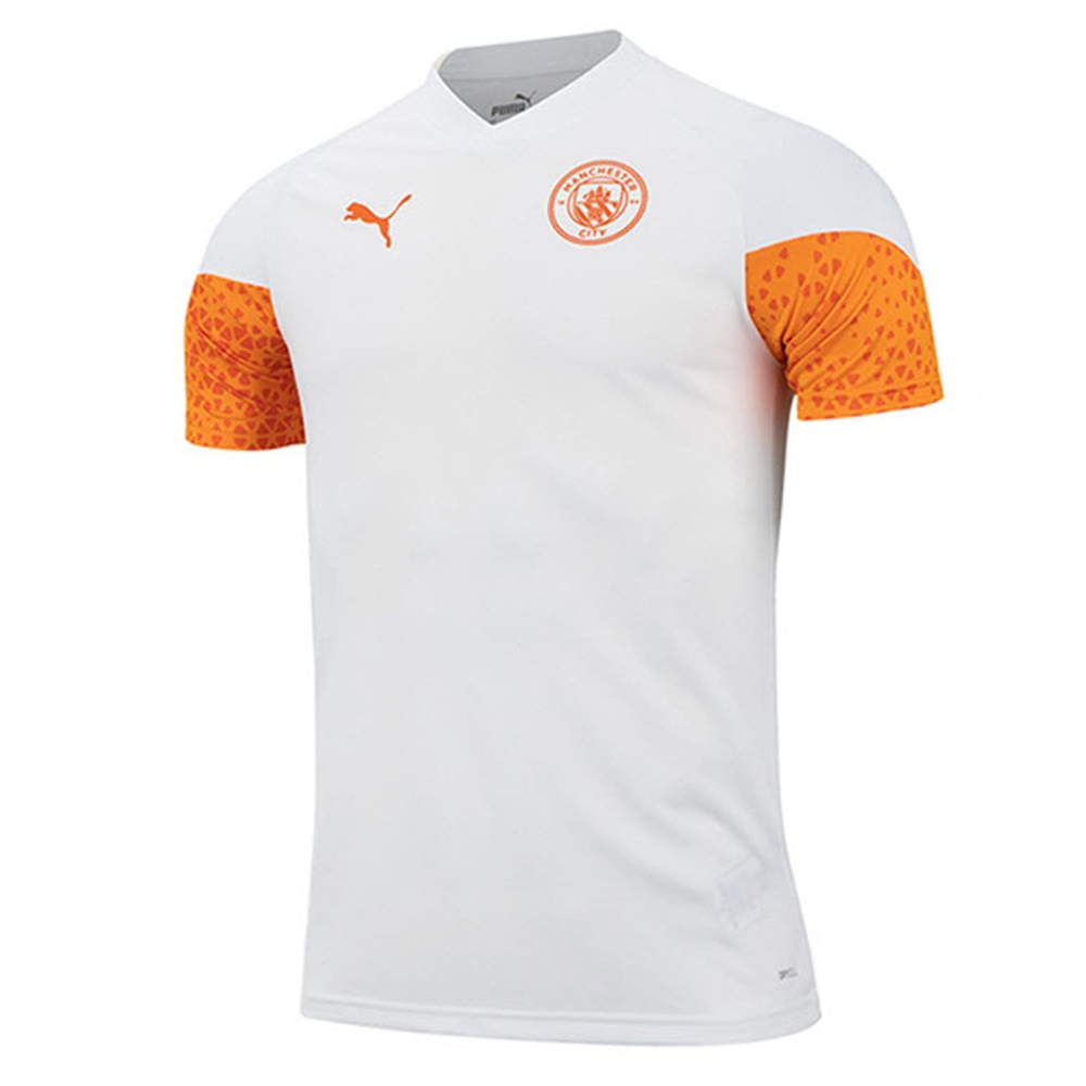 '23-'24 Man City Training Jersey (Marble) Polyester Manchester City Made By: Puma Men's Grey Xxl