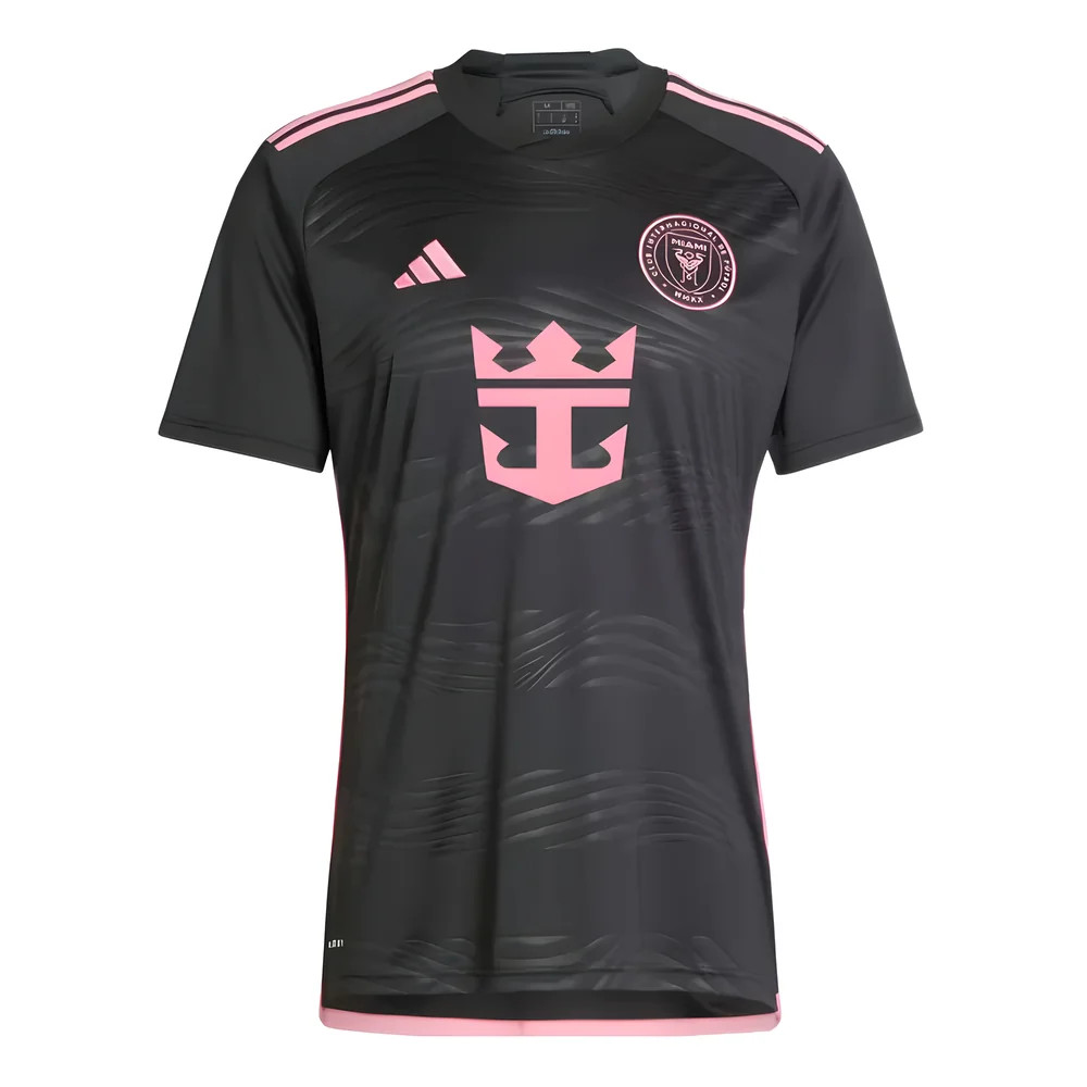 '24-'25 Inter Miami Away Shirt Polyester Made By: Adidas Men's Black Medium
