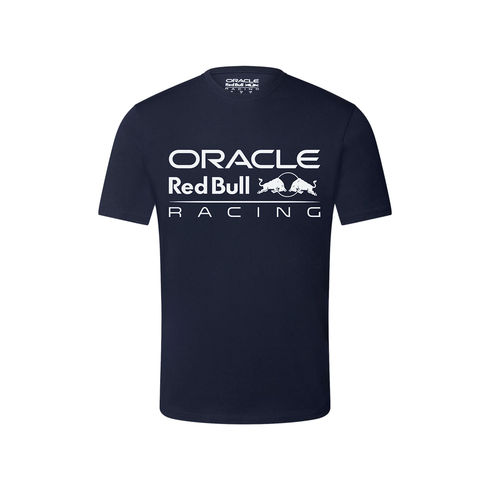 2024 Bull Racing Front Logo T-Shirt (Night Sky) Polyester Made By: Castore Men's Red Medium