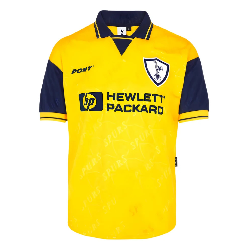 '95-'97 Tottenham Third Pony Reissue Shirt Polyester Men's Yellow Medium