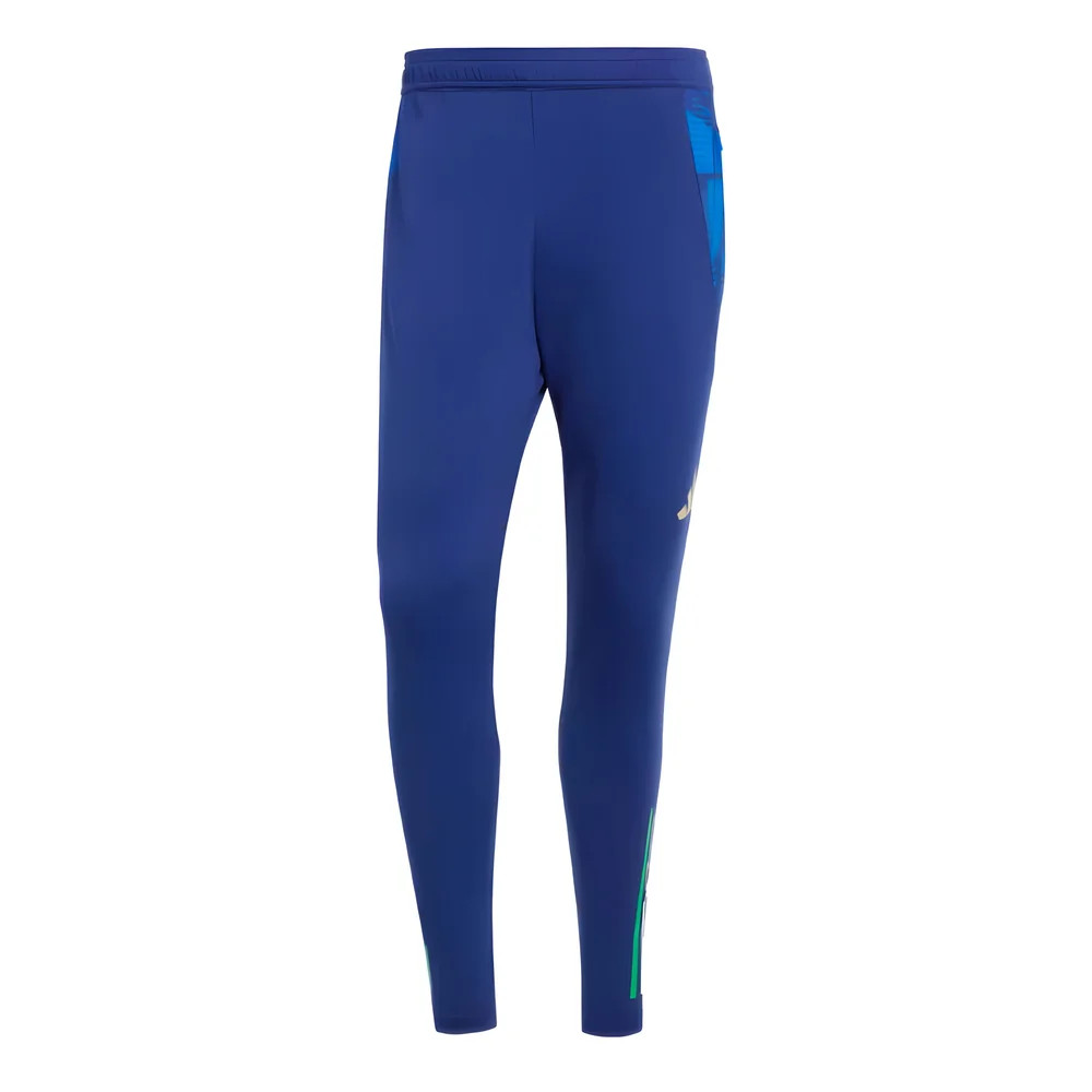 '24-'25 Italy Training Pants (Navy) Polyester Made By: Adidas Men's Navy Extra Small