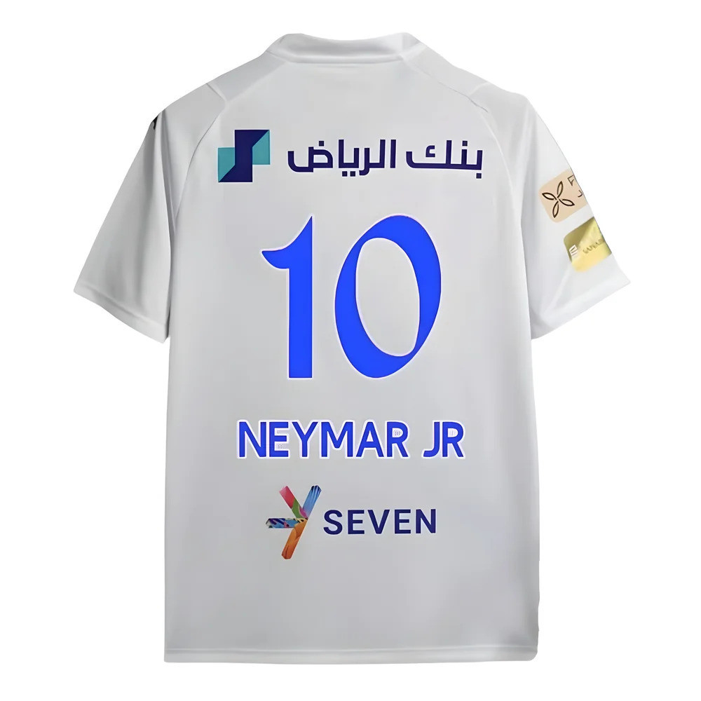 Completo Da Calcio Al Hilal Neymar Jr. #10 – Maglia E Pantaloncini, Taglia 7-8 Anni, Blu