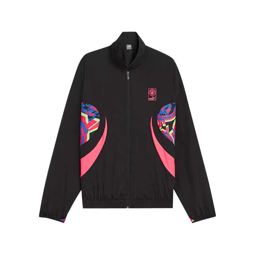 '23-'24 Man City Ftblnrgy Woven Top (Black) Polyester Manchester City Made By: Puma Men's Black Large
