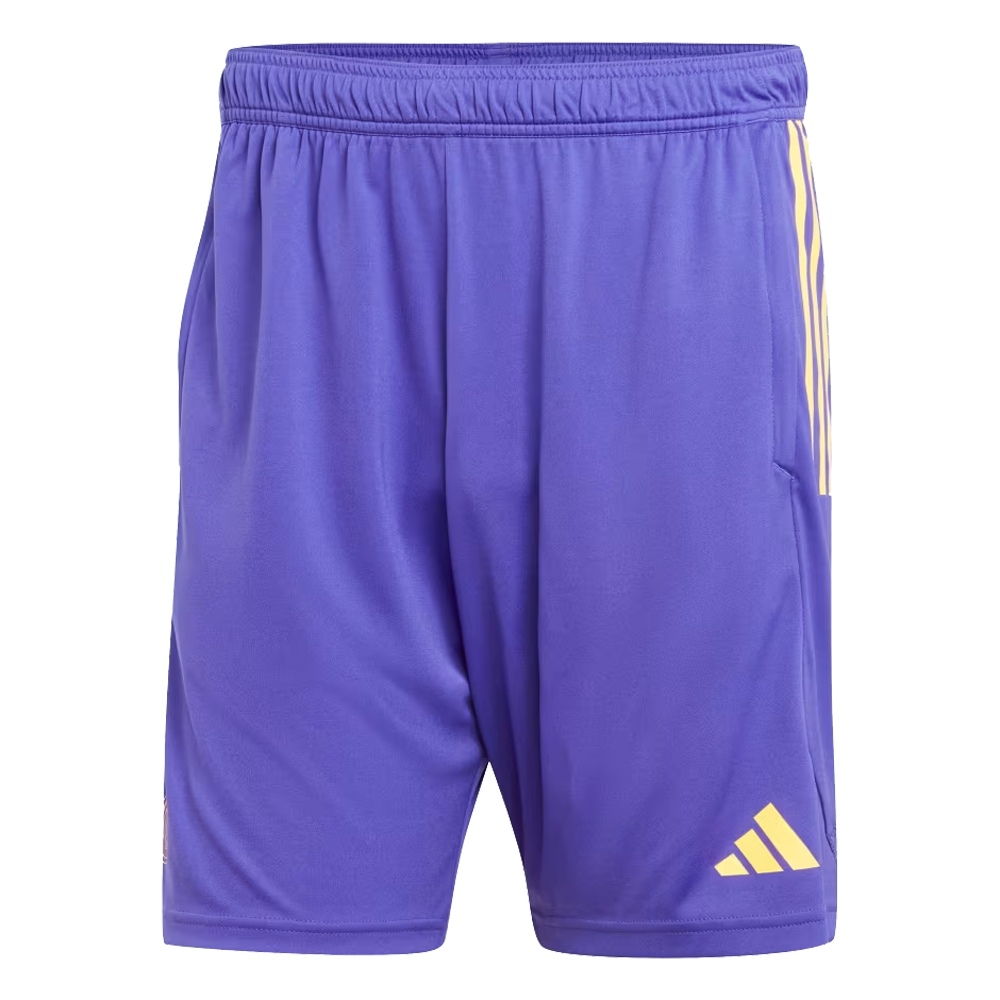 '23-'24 Real Madrid Training Shorts (Energy Ink) Polyester Made By: Adidas Men's Blue 42 Waist