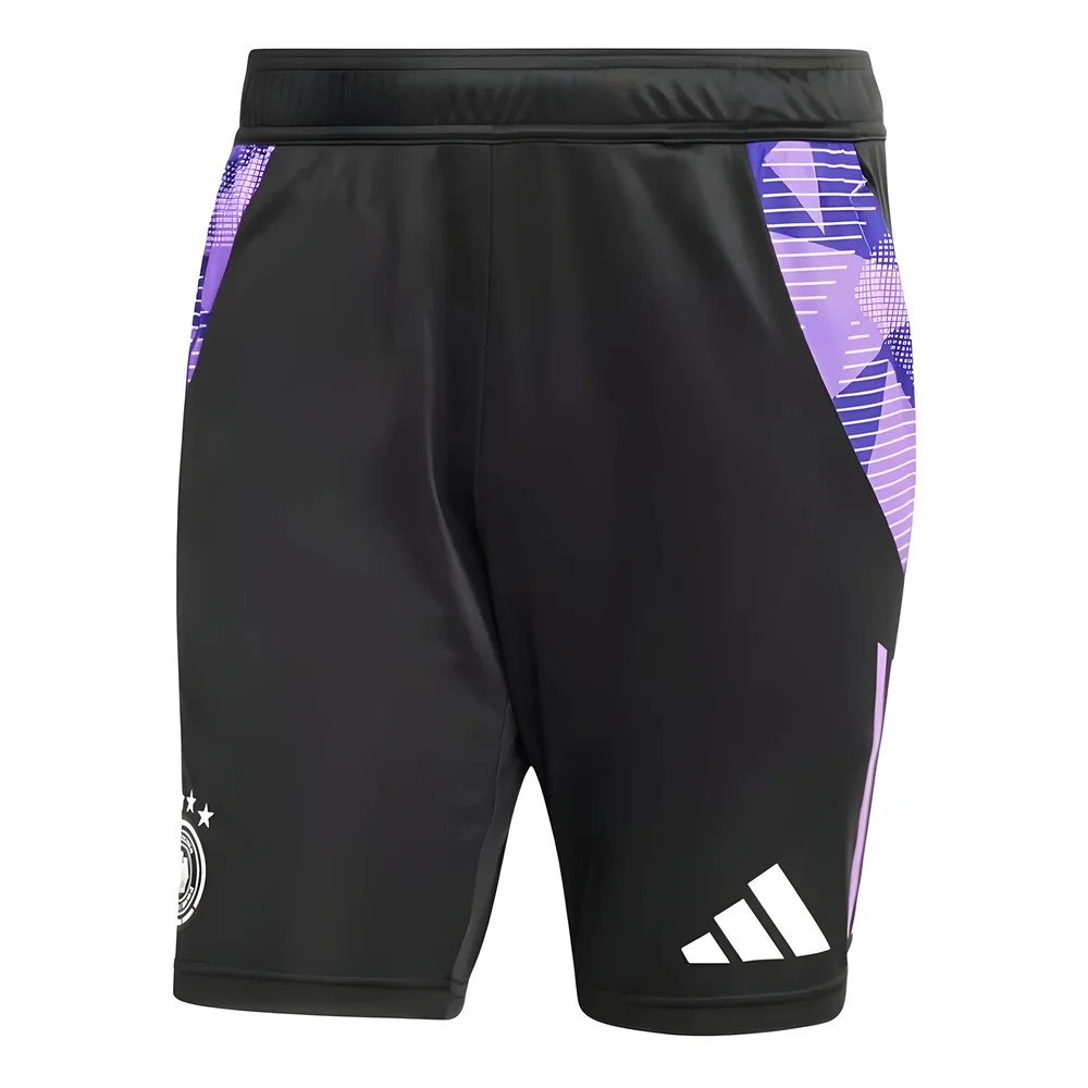 '24-'25 Germany Training Shorts (Black) Polyester Made By: Adidas Men's Black Small