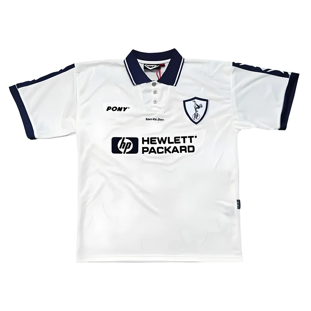 '95-'97 Tottenham Home Pony Shirt Polyester Men's White Small