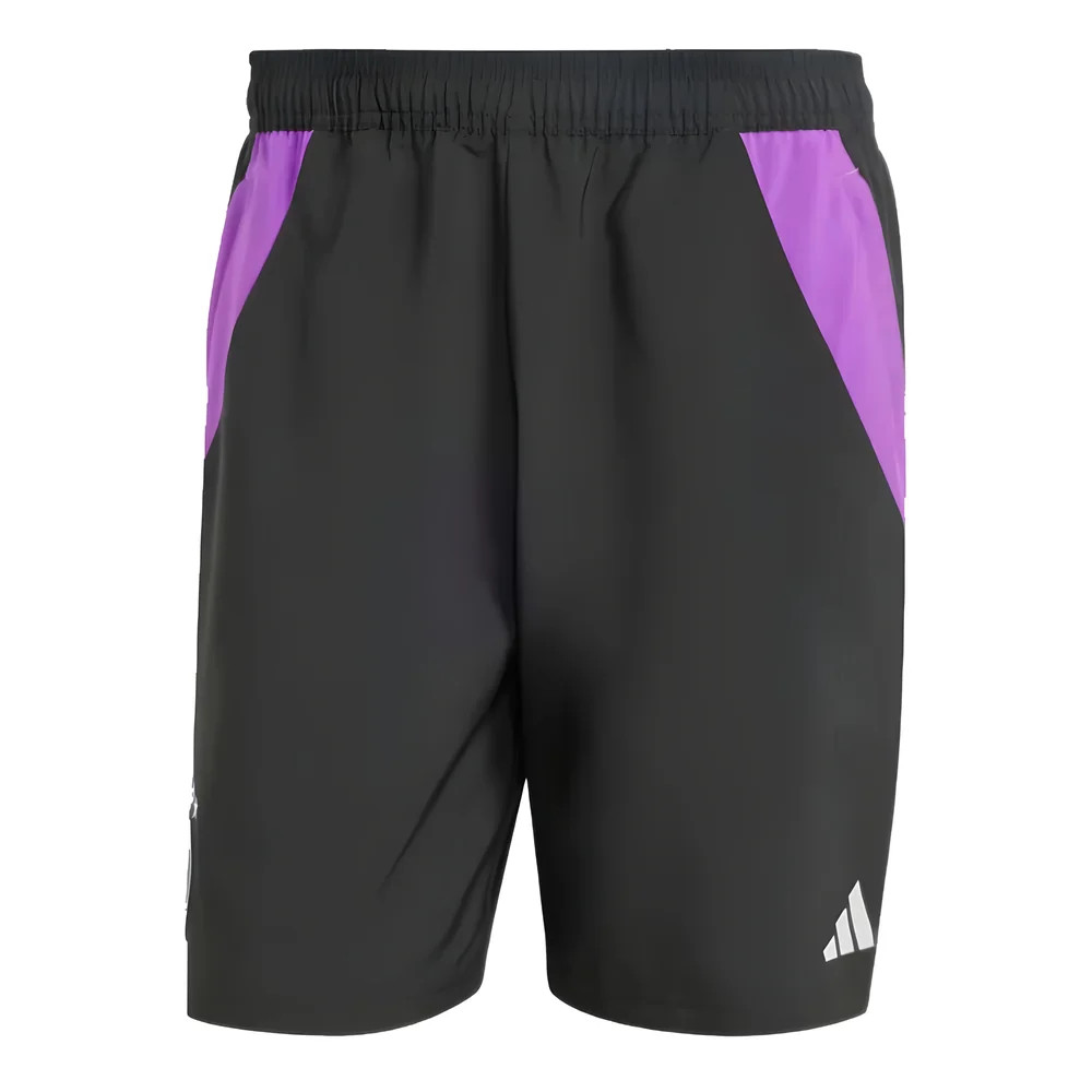 '24-'25 Germany Downtime Shorts (Black) Polyester Made By: Adidas Men's Black Small