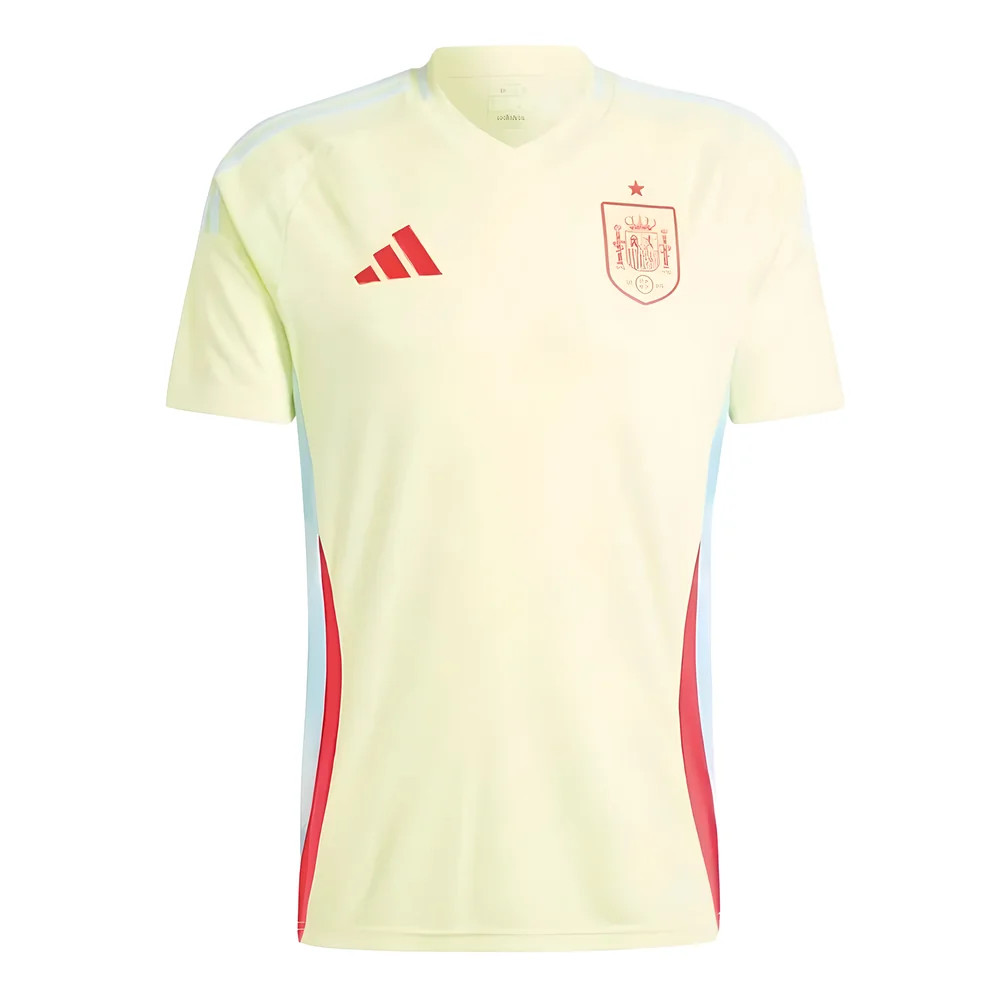 '24-'25 Spain Away Shirt Polyester Made By: Adidas Men's Gold Medium