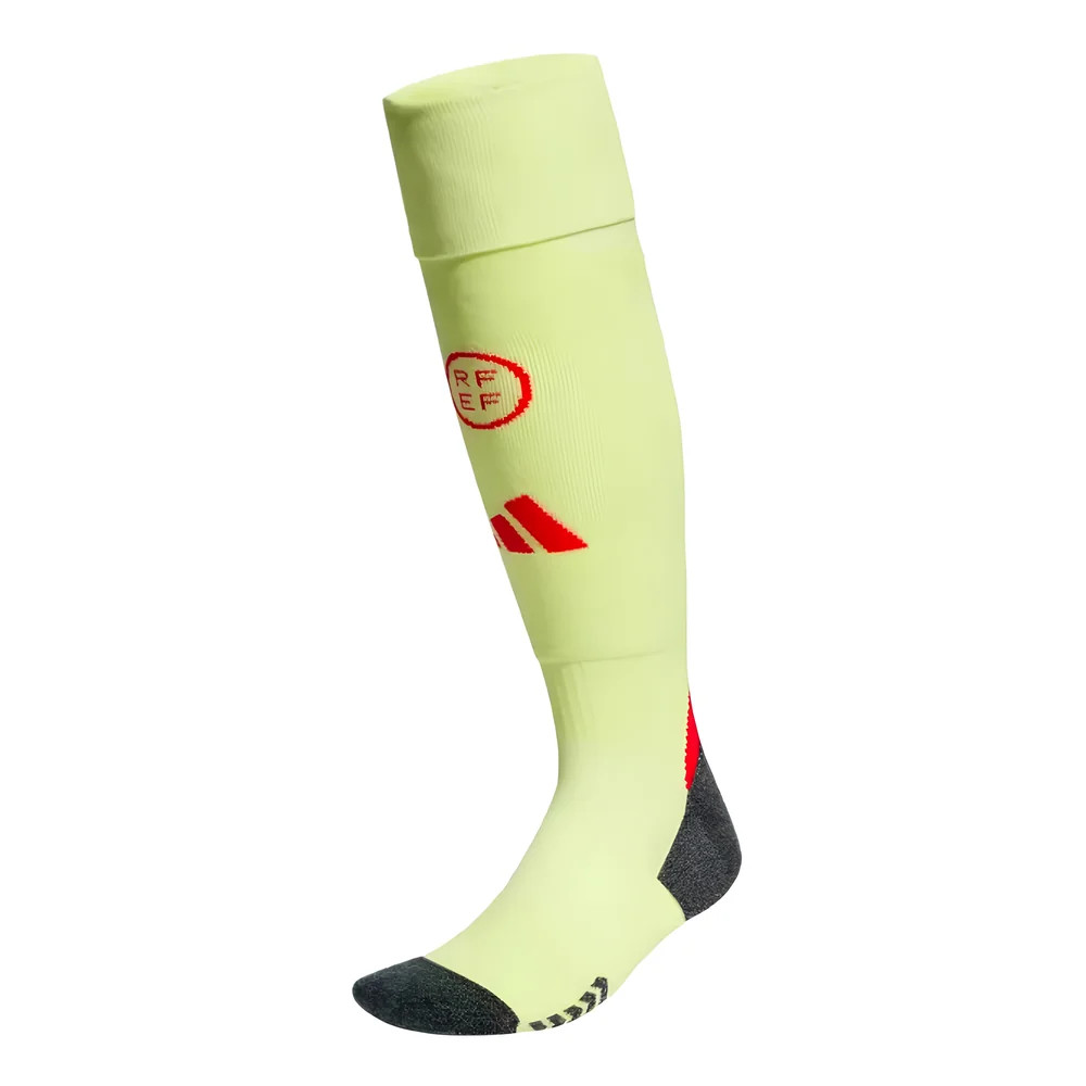'24-'25 Spain Away Socks (Yellow) Adults Polyester Made By: Adidas Unisex Yellow Large