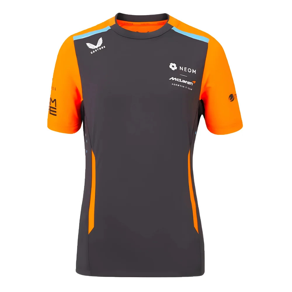 Men's Castore Burgundy McLaren F1 Team Core Essentials T-Shirt