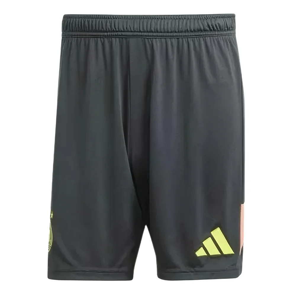 '24-'25 Germany Home Goalkeeper Shorts (Black) Polyester Made By: Adidas Men's Black 42 Waist