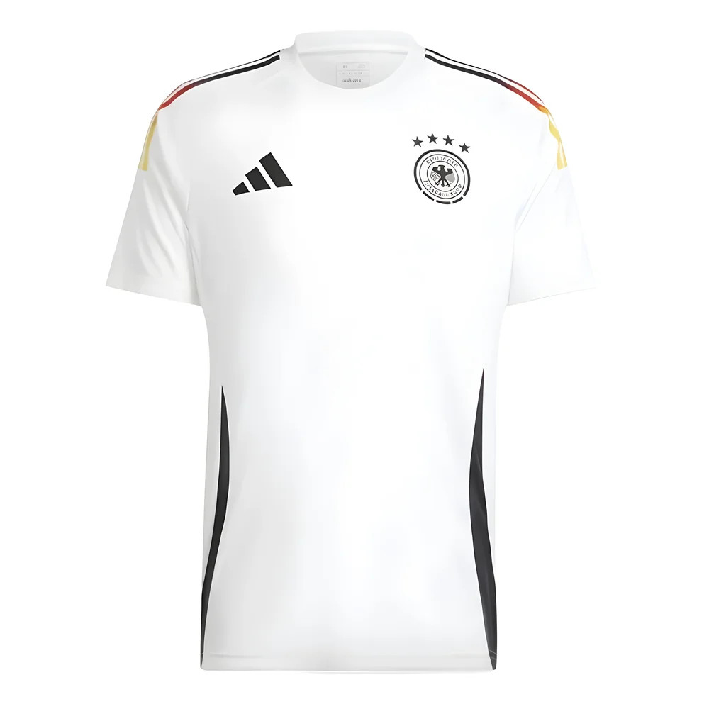 '24-'25 Germany Home Fan Shirt Polyester Made By: Adidas Men's White Extra Small