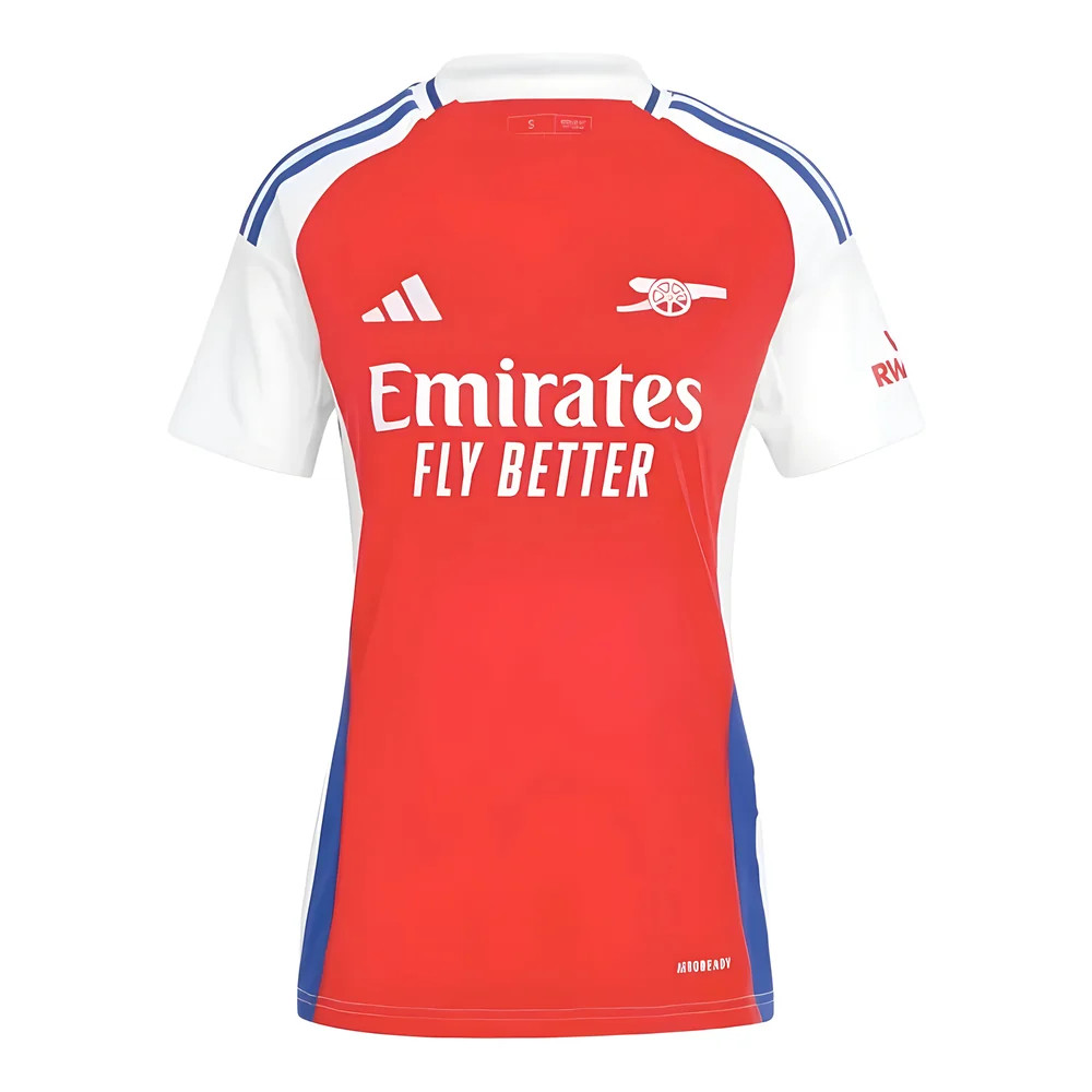 '24-'25 Arsenal Home Shirt () Polyester Made By: Adidas Women's Red Xxs