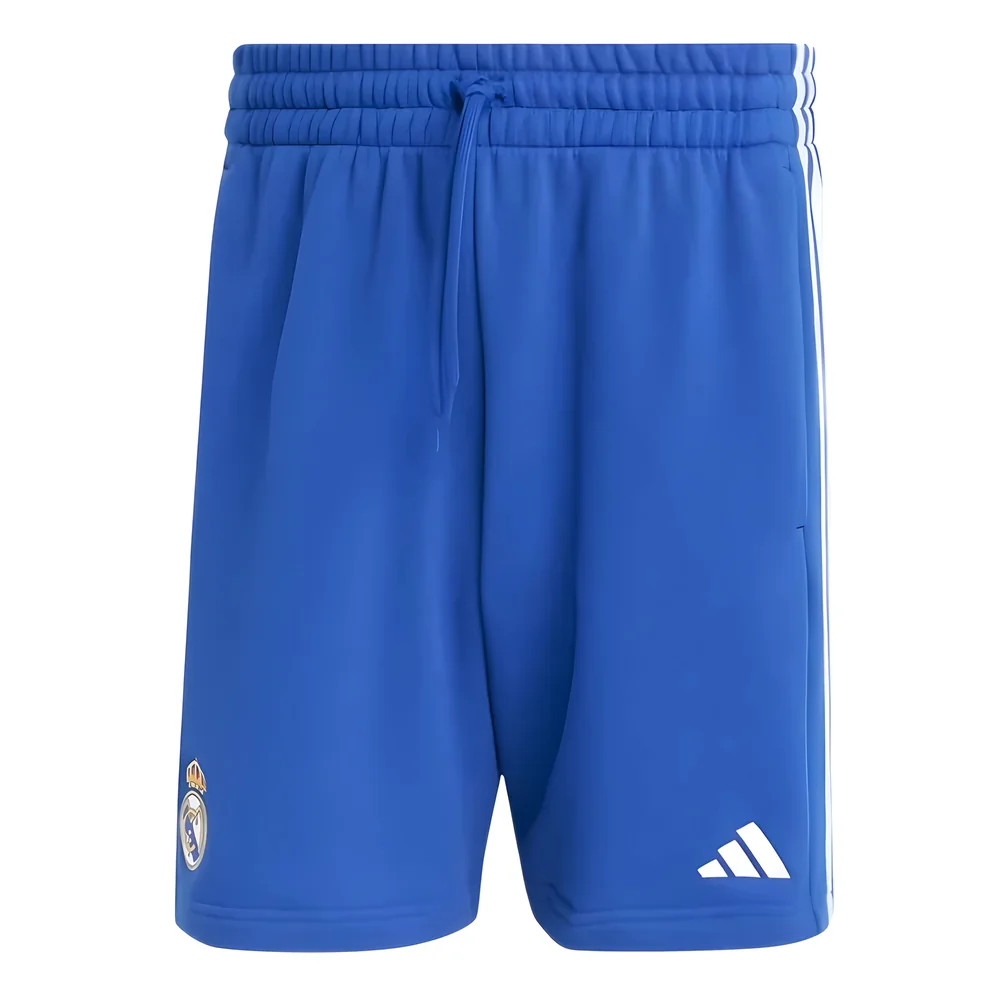 '24-'25 Real Madrid Dna Shorts (Blue) Polyester Made By: Adidas Men's Blue 42 Waist