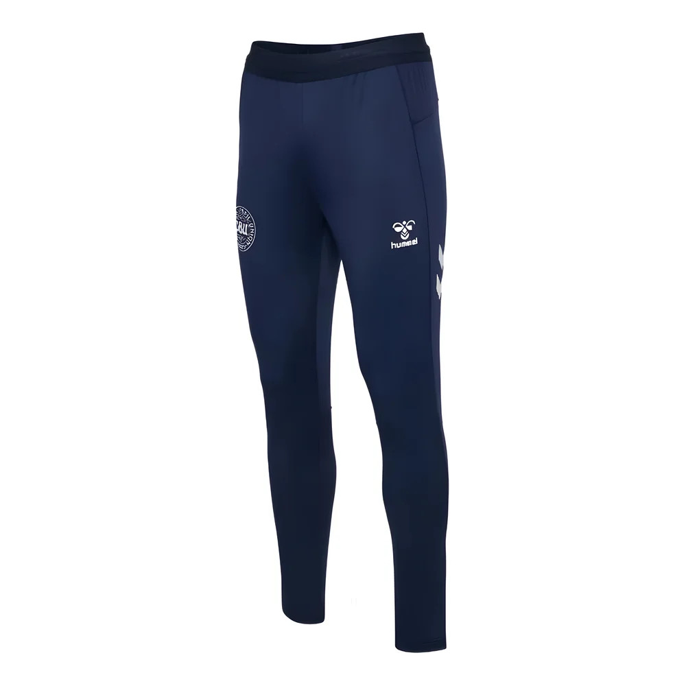 '24-'25 Denmark Pro Training Pants (Marine) Polyester Made By: Hummel Men's Navy Xxl