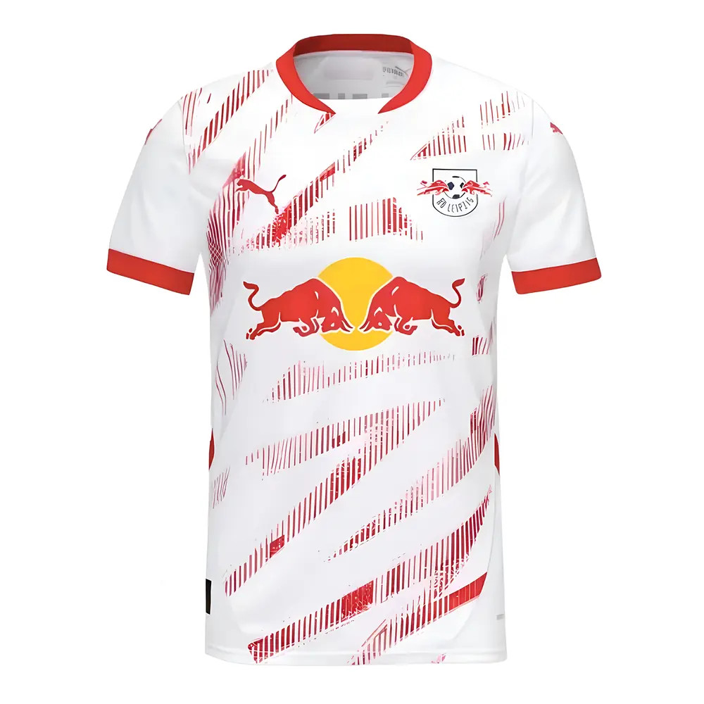 '24-'25 Bull Leipzig Home Shirt Polyester Made By: Puma Men's Red Extra Large